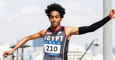 عبد الرحمن يوسف: طموحى تحقيق ميدالية لألعاب القوى فى بارالمبياد باريس