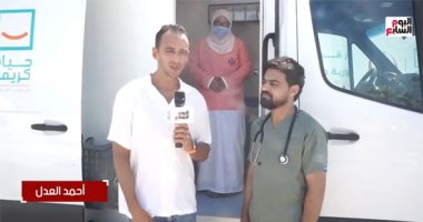 طبيب بشارع الخدمة الصحية في العلمين: هدفنا تقديم أفضل خدمة للمصطافين
