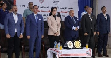 افتتاح المسابقة الوطنية لتنس الطاولة للأولمبياد الخاص المصري بنادي الزمالك