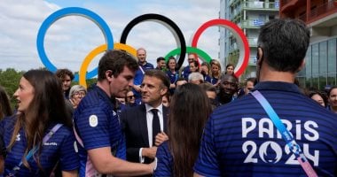 الرئيس الفرنسي يبدأ استقبال الوفود الرسمية المدعوة إلى أولمبياد باريس