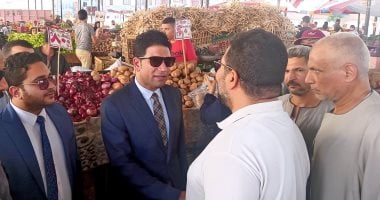 نائب محافظ سوهاج يتفقد السوق الحضري الجديد بمدينة ناصر
