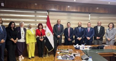 وزير الطيران المدنى يلتقى رئيس اتحاد المستثمرات العرب