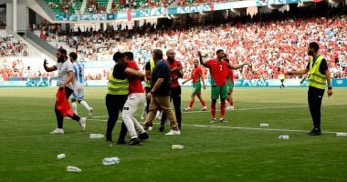 (تحديث) إعادة 3 دقائق من مباراة المغرب والأرجنتين فى الأولمبياد.. فيديو وصور