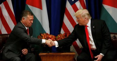ملك الأردن والرئيس الأمريكى يبحثان تطورات الأوضاع فى غزة