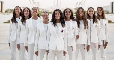 منتخب السباحة التوقيعية يطير إلى فرنسا للمشاركة فى أولمبياد باريس