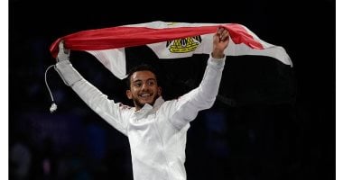 أهدى مصر أول ميدالية في باريس.. محمد السيد بطل المبارزة يحقق برونزية.. فيديو