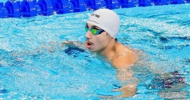 السباح السراج يصبح أصغر مشارك فى تاريخ السعودية بالأولمبياد