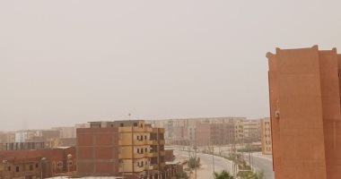 شبورة ترابية وتحذيرات من سوء حالة الطقس فى أسوان.. فيديو 