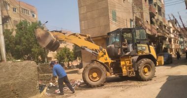 محافظة الجيزة: حملات لرفع المخلفات والرتش بالبدرشين ومنشأة القناطر
