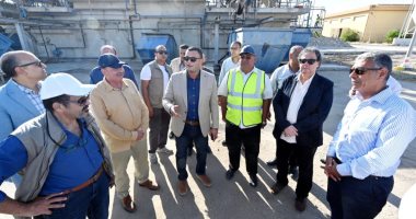 وزير الإسكان يتفقد مشروع محطة معالجة صرف صحي العامرية بمحافظة الإسكندرية