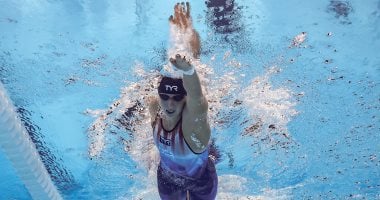 ليديكي بطلة سباق 800 متر حرة للسباحة للمرة الرابعة على التوالي في الأولمبياد