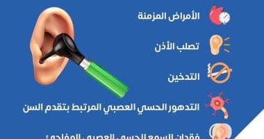 وزارة الصحة تكشف أسباب فقدان السمع فى مرحلة الشيخوخة والبلوغ