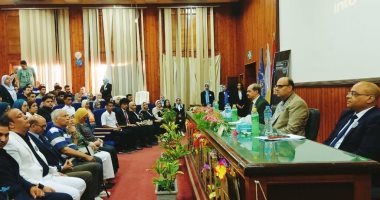 افتتاح المشروع التدريبى الطلابى لجامعة الإسكندرية بحضور 200 طالب