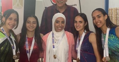 جامعة الإسكندرية تسيطر على المراكز الأولى في مسابقات الجمباز للجامعات