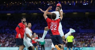 أولمبياد باريس.. منتخب اليد يتقدم على إسبانيا 12- 8 فى الشوط الأول