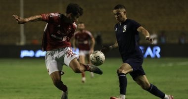 الأهلي يتعادل مع إنبي 1-1 فى الشوط الأول