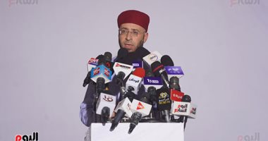 وزير الأوقاف: الإرهاب يخنق الفكر بلا شك والحضارة تعني عقلا حرا ذكيا.. صور