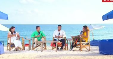 تفاصيل يوم مراسلين قنوات Dmc و cbc والحياة في مهرجان العلمين الجديدة