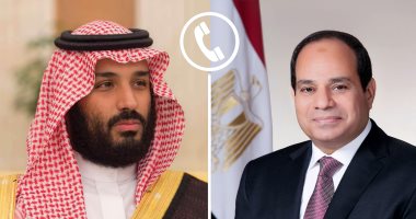 تفاصيل الاتصال بين الرئيس السيسي وولى العهد السعودي محمد بن سلمان.. فيديو