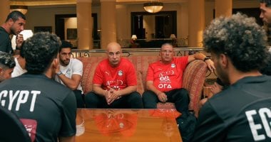 جلسة لحسام حسن مع لاعبي الأهلي والزمالك بعد انضمامهم للمنتخب.. صور