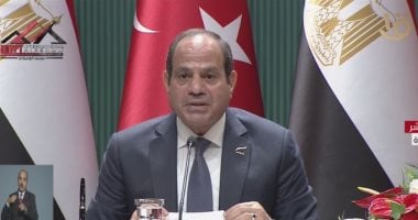 الرئيس السيسي: أعرب عن سعادتى البالغة بزيارة تركيا ولقائى الرئيس أردوغان