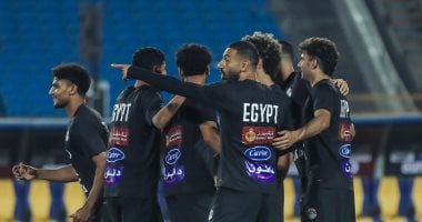 منتخب مصر يواصل استعداداته لمواجهة كاب فيردى غدا (صور)