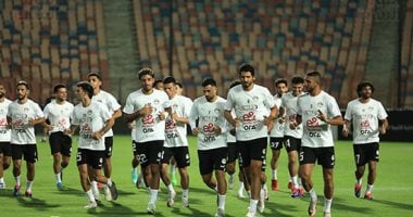 المنتخب الوطنى يواصل تدريباته باستاد القاهرة استعدادا لمواجهة موريتانيا