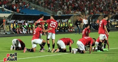 إبراهيم عادل يضيف الهدف الثالث لمنتخب مصر في شباك كاب فيردى