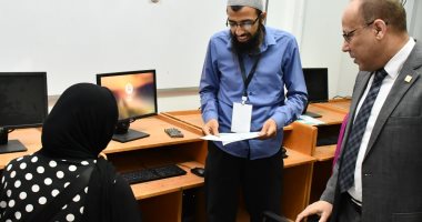 مكتب تنسيق جامعة القناة يواصل تسجيل رغبات طلاب المرحلة الثالثة للثانوية العامة