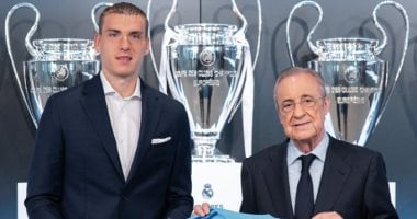 ريال مدريد يعلن تجديد عقد الحارس الأوكرانى لونين حتى 2030