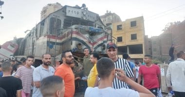 صحة الشرقية: خروج 34 مصابا بحادث تصادم قطارى الزقازيق من المستشفيات