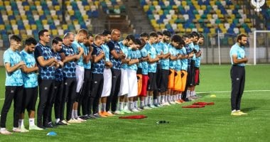 المصري يخوض مرانه الأساسي قبل مواجهة الهلال الليبي.. والعراقي يؤم اللاعبين