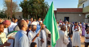  شاهد زفة المولد تجوب شوارع النوبة بجزيرة تنقار فى أسوان.. صور