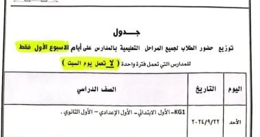 تعليم سوهاج تعلن مواعيد دخول الطلبة للمدارس فى جميع المراحل.. التفاصيل