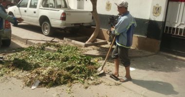 حملة نظافة وتجميل ورفع إشغالات بمحيط المدارس قبل الدراسة بدمياط الجديدة