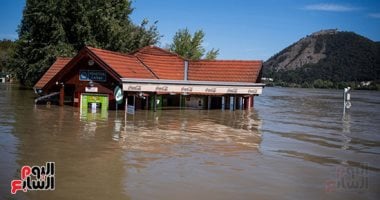 فيضان نهر الدانوب في المجر يغمر العاصمة بودابست