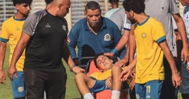 إصابة بشار أشرف لاعب الإسماعيلى بقطع فى الرباط الصليبي