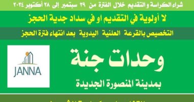 تعرف على خطوات حجز وحدة سكنية فى مشروع جنة المنصورة الجديدة