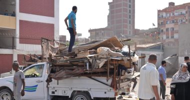 تحرير 24 محضر إشغال طريق بحي ثان مدينة الإسماعيلية