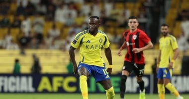 النصر يتقدم على الريان بهدف ساديو مانى فى الشوط الأول بأبطال آسيا.. فيديو