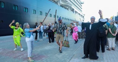 وصول السفينة السياحية Nieuw Statendam إلى الهيئة العامة لميناء الإسكندرية