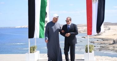 الرئيسان السيسي وبن زايد يشهدان إطلاق شراكة لتعزيز مسيرة الابتكار فى قطاع المركبات الكهربائية