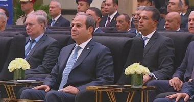 الرئيس السيسي يشاهد فيلما تسجيليا بعنوان بوابة الحضارة عن محطة قطارات الصعيد