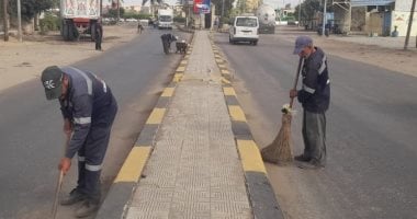 حملات نظافة مكثفة لاستقبال رواد المولد الدسوقي الأسبوع المقبل.. صور