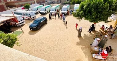 انطلاق قافلة طبية بقرية الشروق فى الإسماعيلية ضمن مبادرة "حياة كريمة"