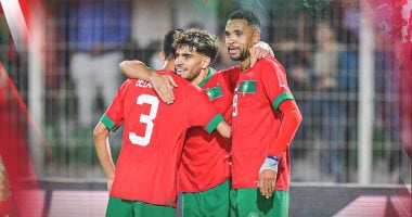 المغرب بالعلامة الكاملة يكتسح افريقيا الوسطى برباعية.. فيديو