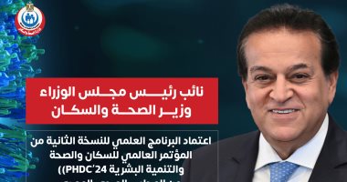 اعتماد البرنامج العلمى ثانى نسخ المؤتمر العالمي للسكان من المجلس الصحى