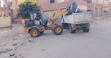 الوحدات المحلية بالإسماعيلية تواصل أعمالها فى رفع 12854 طن مخلفات