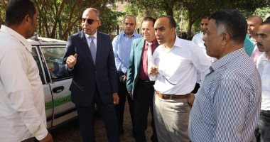 محافظ المنيا يقود حملة لمراجعة رخص البناء بقرية ماقوسة 