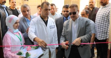 محافظ المنوفية يفتتح مبنى العنايات الجديدة بمستشفي أشمون العام 